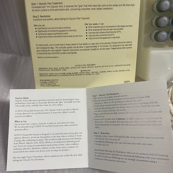 Merle Norman Luxiva Derma-Peel System Brand New - Picture 6 of 6
